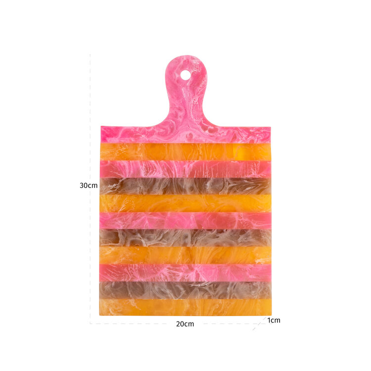 Richmond Interiors Dienblad Cindy Pink Orange klein