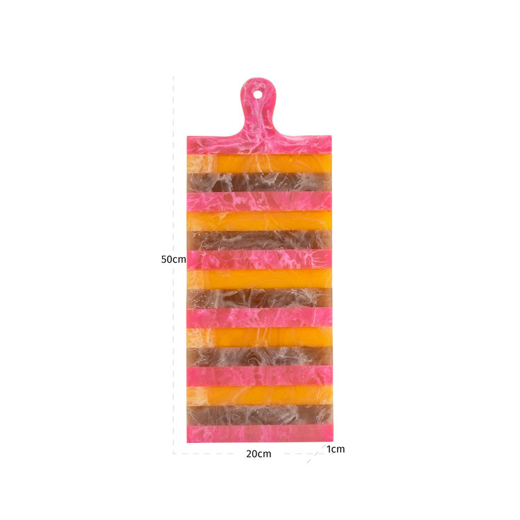Richmond Interiors Dienblad Cindy Pink Orange groot