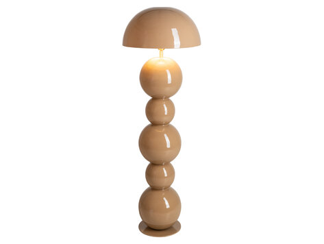 Richmond Interiors Vloerlamp Hasden mocha mousse