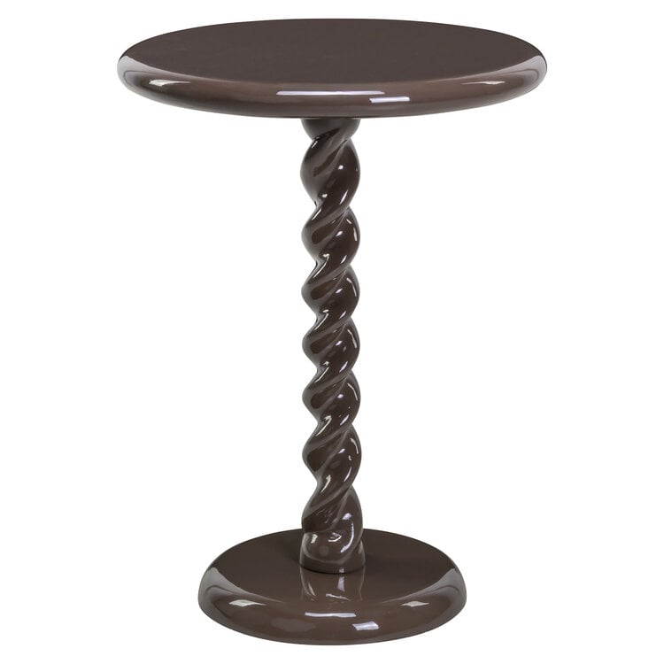 Richmond Interiors Bijzettafel Caspian Chestnut rond