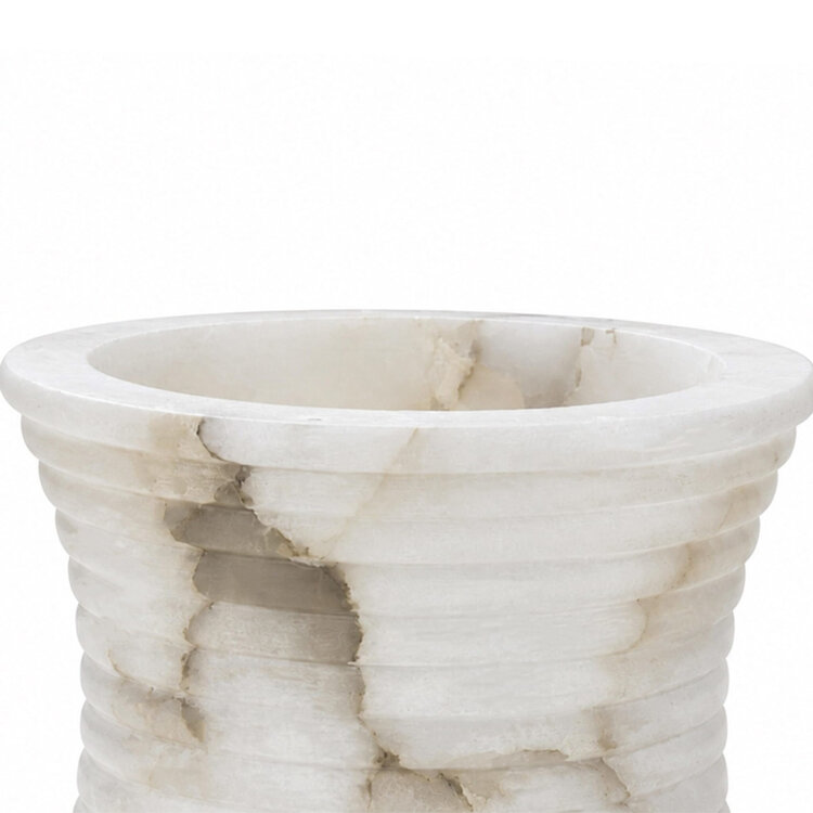 RAF Deluxe Theelichthouder Malte alabaster matte finish - medium