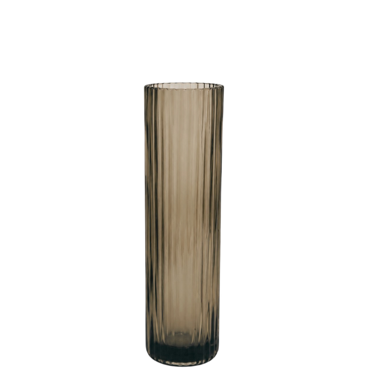 RAF Deluxe Vaas Soren Smoke bruin glas - medium