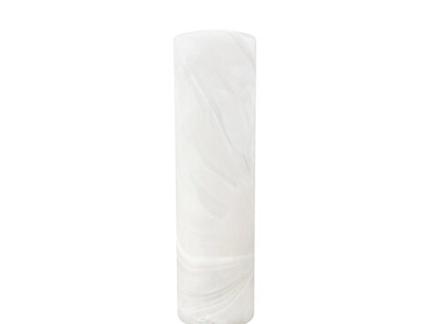 RAF Deluxe Vaas Mikal getint wit glas marmer look finish - large