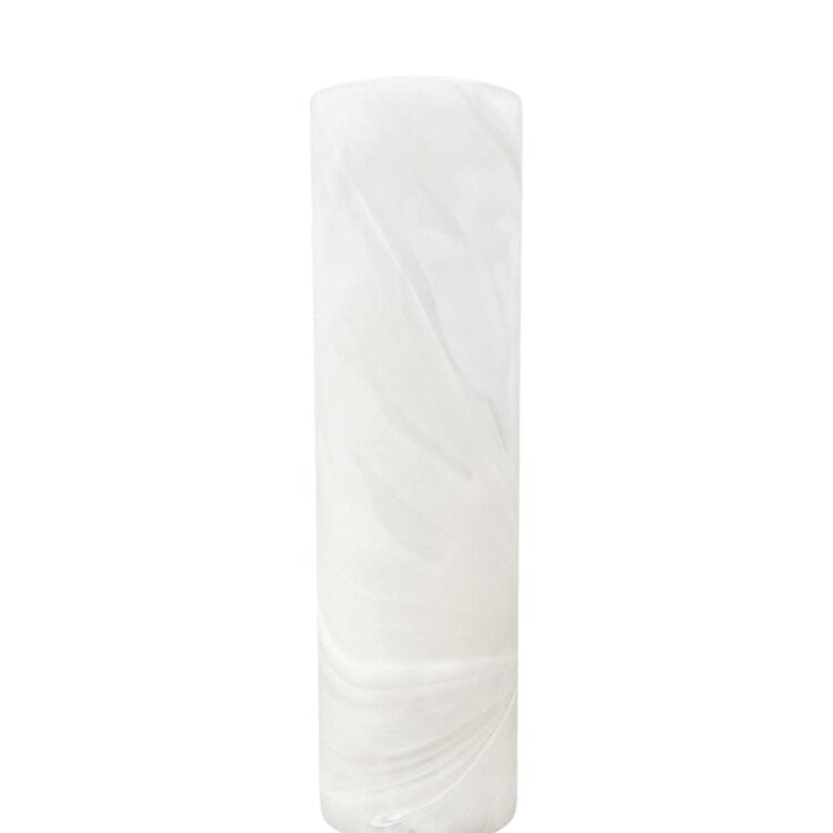 RAF Deluxe Vaas Mikal getint wit glas marmer look finish - large