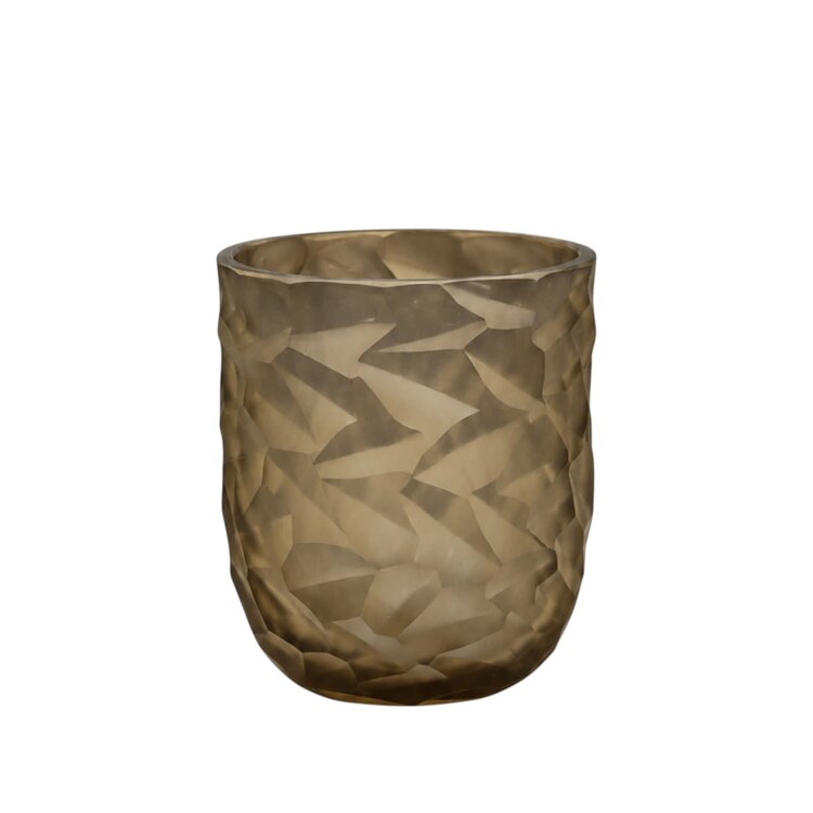 RAF Deluxe Theelichthouder Safir Smoke bruin glas - extra large