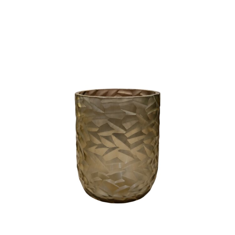 RAF Deluxe Theelichthouder Safir Smoke bruin glas - large