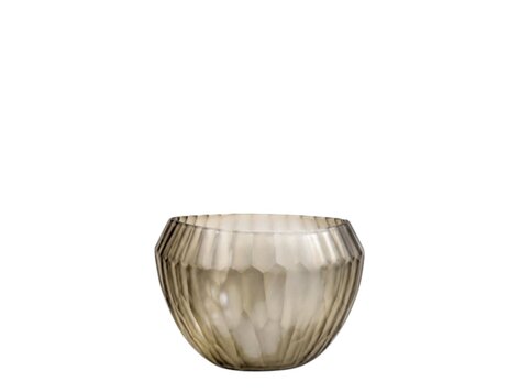 RAF Deluxe Theelichthouder Nala Smoke bruin glas - medium