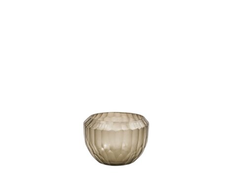 RAF Deluxe Theelichthouder Nala Smoke bruin glas - small