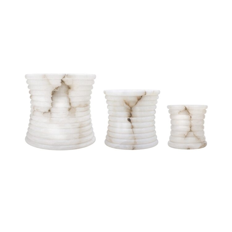 RAF Deluxe Theelichthouder Malte alabaster matte finish - medium
