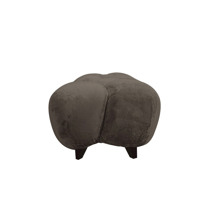 PTMD Collection Nubibus Bench Dark Taupe bankje