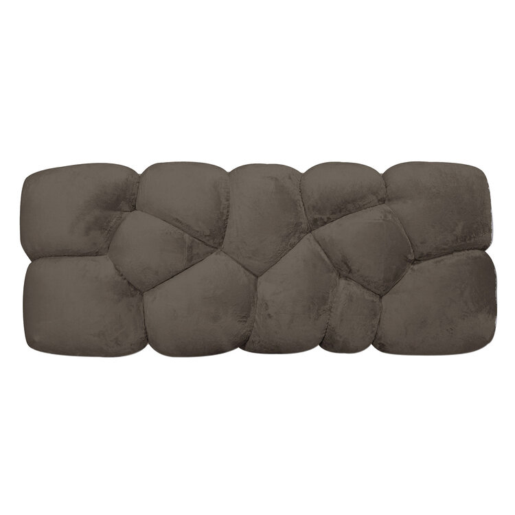 PTMD Collection Nubibus Bench Dark Taupe bankje