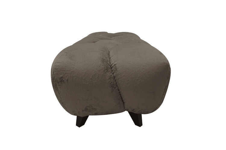 PTMD Collection Nubibus Bench Dark Taupe bankje