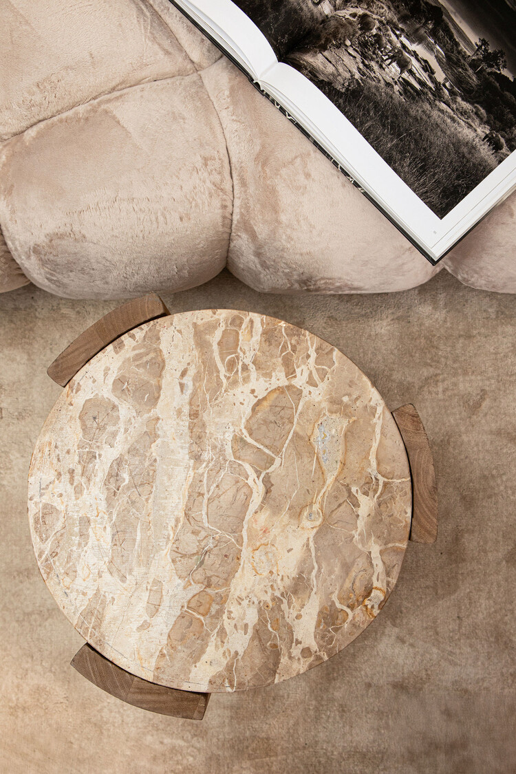 PTMD Collection Nubibus Bench Beige bankje