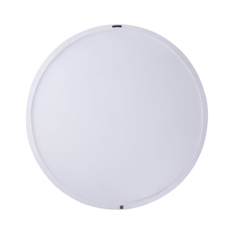 PTMD Collection Wiktor White MDF swirl carved wandpaneel rond Medium