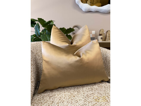 Brons interieur Sierkussen Elise shine 45x30 cm