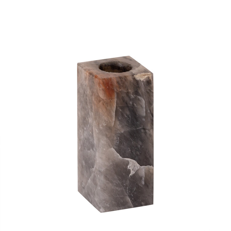 PTMD Collection Cheza Stone quartz kandelaar dineerkaars Large