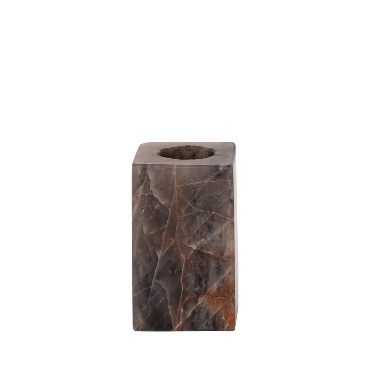 PTMD Collection Cheza Stone quartz kandelaar dineerkaars Medium