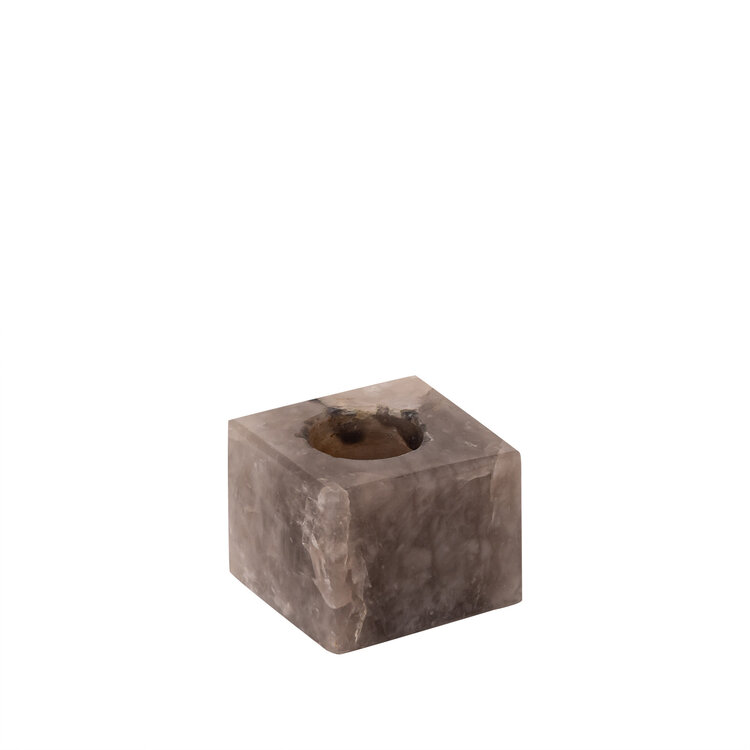 PTMD Collection Cheza Stone quartz kandelaar dineerkaars Small