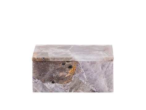 PTMD Collection Cheza Stone quartz opbergdoos rechthoek