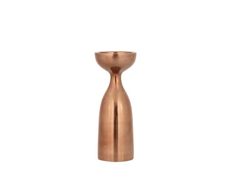 PTMD Collection Jette Bronze smooth aluminium kandelaar Medium
