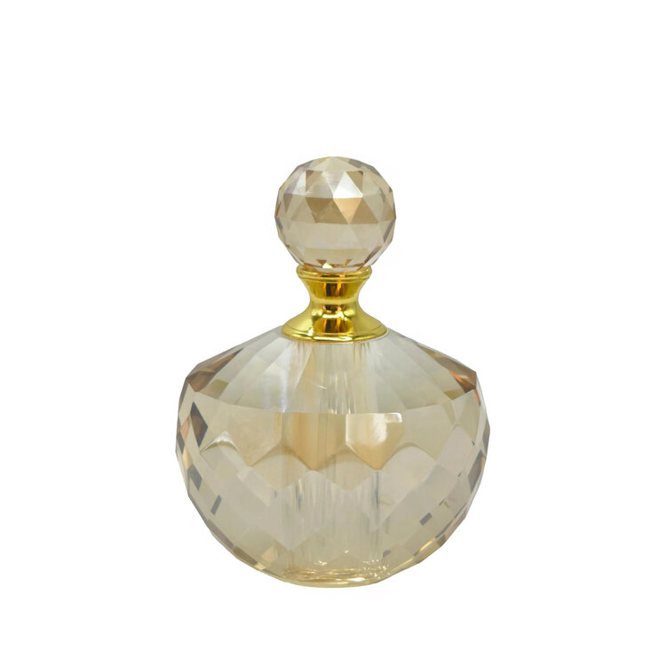 Decoratief parfumflesje Oro luster glas goud