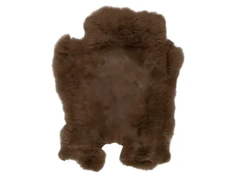 Konijnenvel vacht roest bruin 40 cm