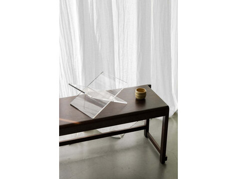 Boekenstandaard Tomei Acryl glas