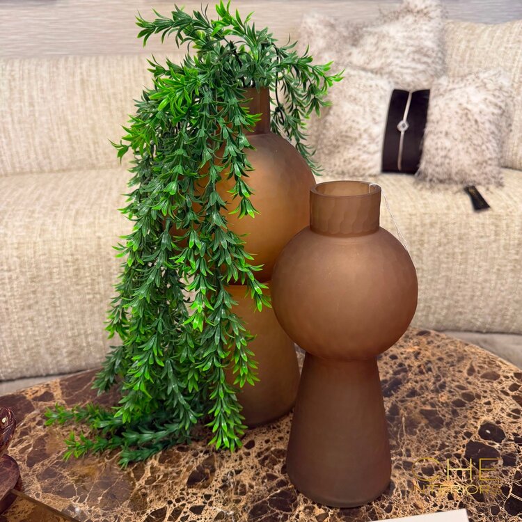 Kunststof bladertak hangplant 75 cm