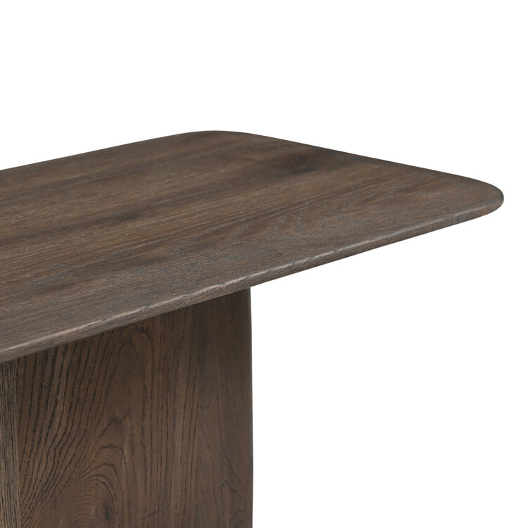 Richmond Interiors Console Castello Smoked charchoal Eiken