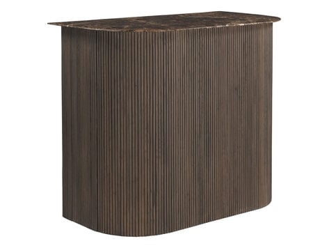Richmond Interiors Bar Castello Smoked charchoal Eiken Marmer