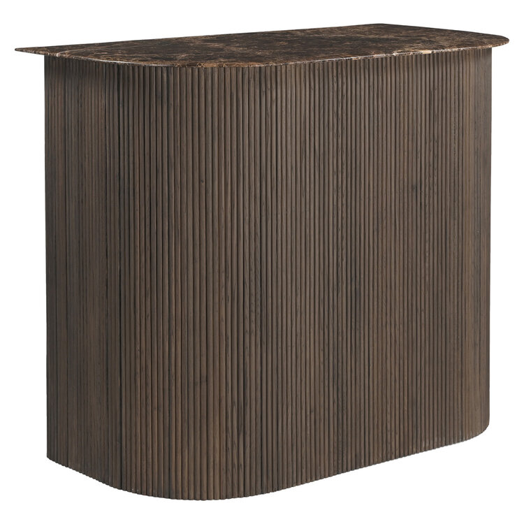 Richmond Interiors Bar Castello Smoked charchoal Eiken Marmer