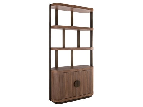 Richmond Interiors Wandkast Windsor Walnut Walnoot Fineer