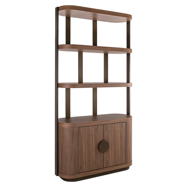 Richmond Interiors Wandkast Windsor Walnut Walnoot Fineer