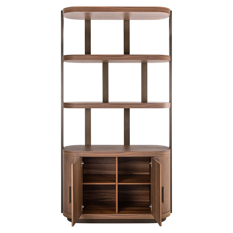Richmond Interiors Wandkast Windsor Walnut Walnoot Fineer