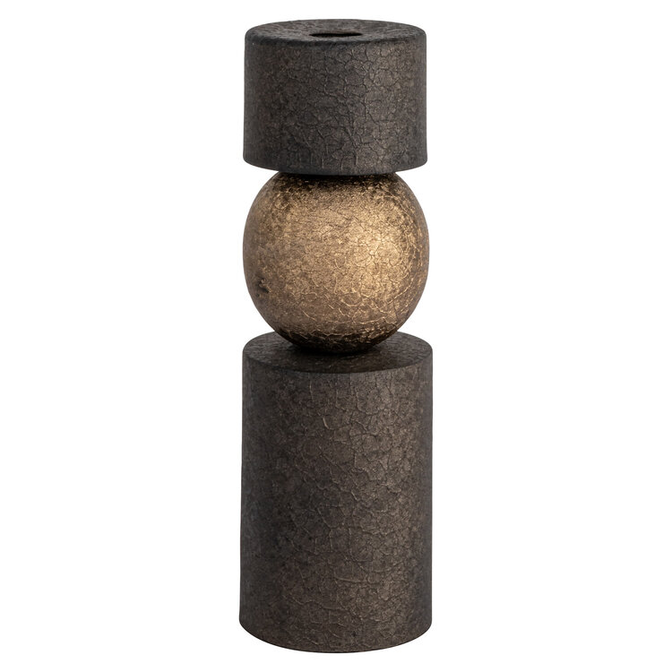 Richmond Interiors Kandelaar Hasley brass antique rond klein