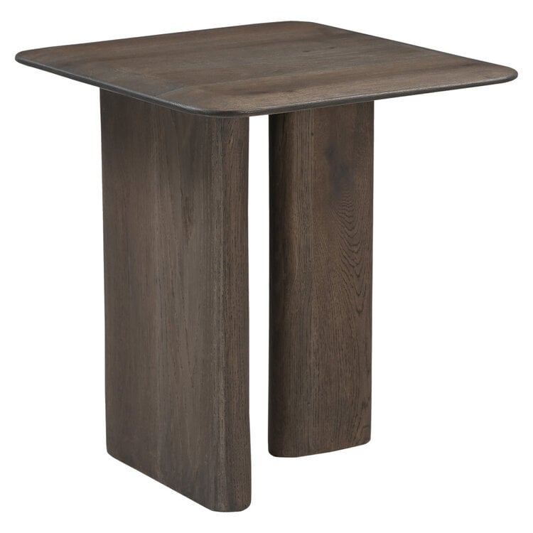 Richmond Interiors Bijzettafel Castello Smoked charchoal Eiken