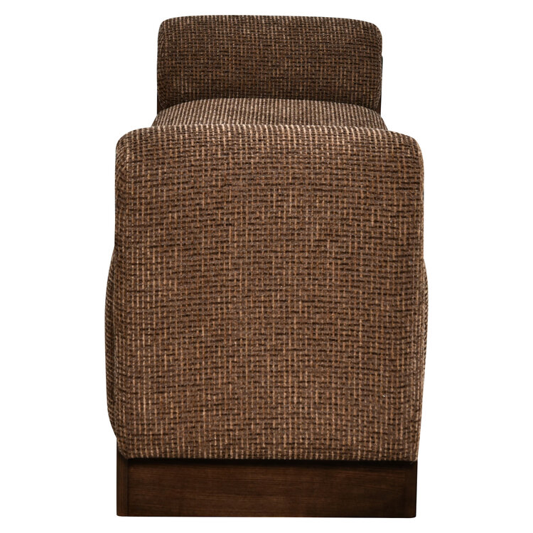 Richmond Interiors Bankje Winslov brown blockweave