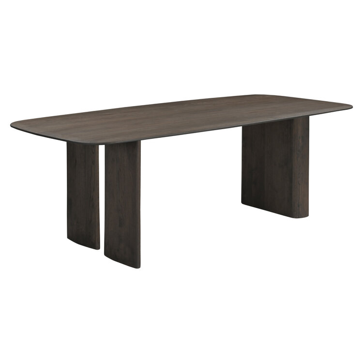 Richmond Interiors Eettafel Castello Smoked charchoal Eiken 230 cm