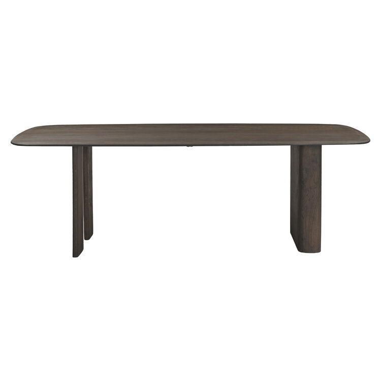Richmond Interiors Eettafel Castello Smoked charchoal Eiken 230 cm