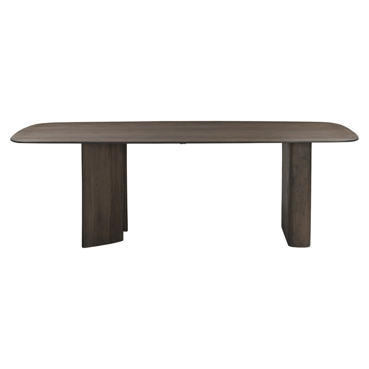 Richmond Interiors Eettafel Castello Smoked charchoal Eiken 230 cm