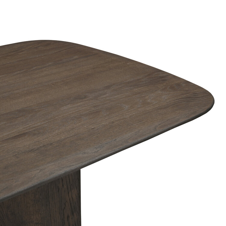 Richmond Interiors Eettafel Castello Smoked charchoal Eiken 230 cm