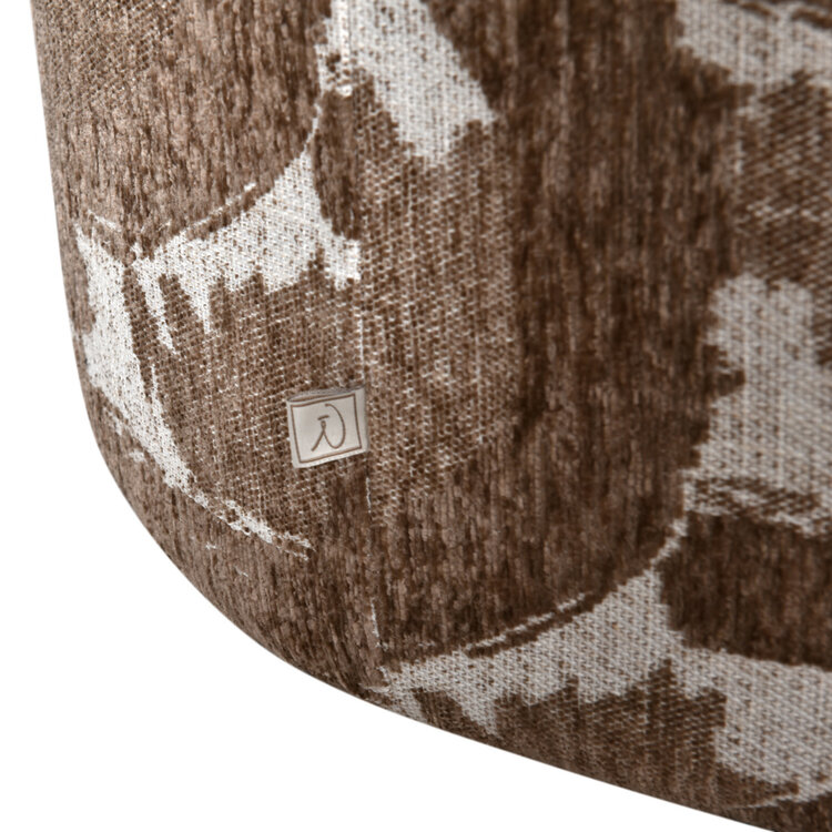 Richmond Interiors  Loungestoel Fauteuil Talley brown nature draaibaar