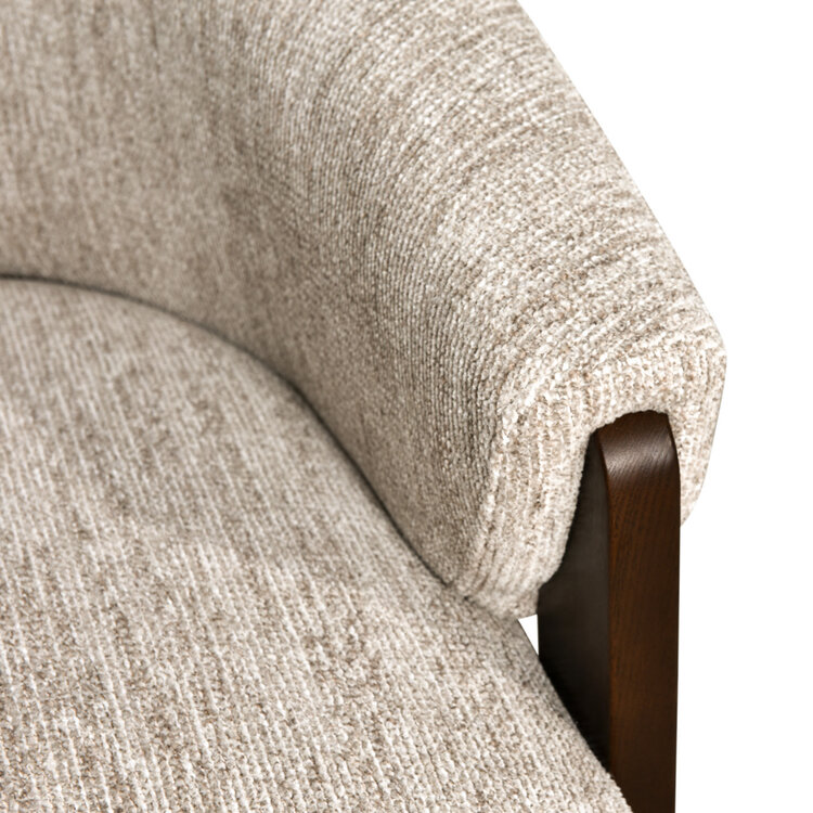 Richmond Interiors  Loungestoel Fauteuil Marina natural softweave draaibaar