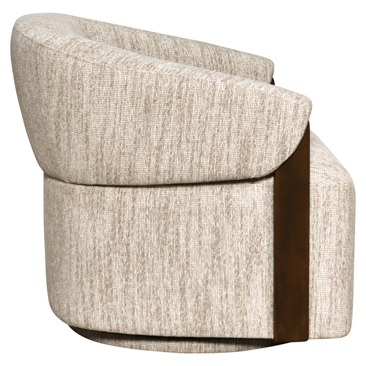 Richmond Interiors  Loungestoel Fauteuil Marina natural softweave draaibaar