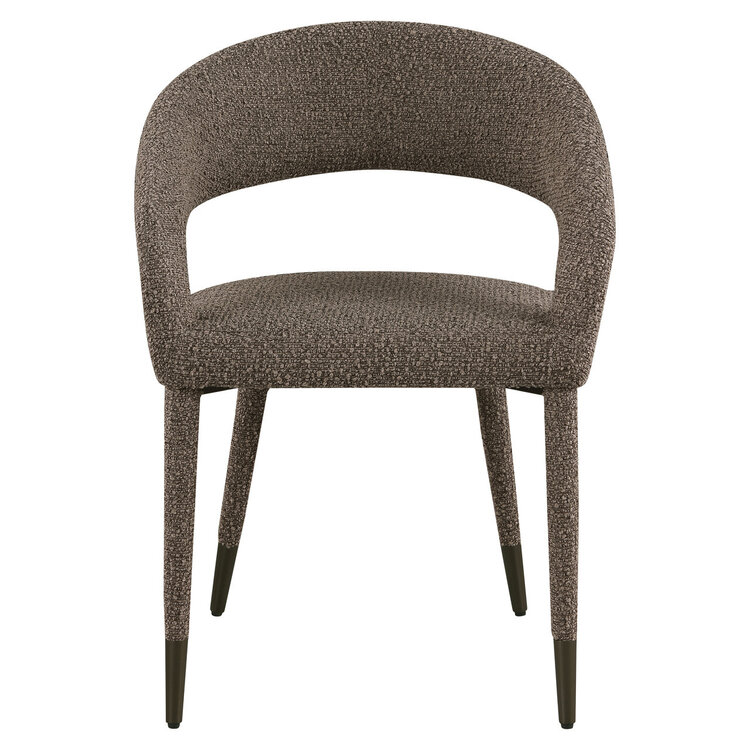 Richmond Interiors Eetkamerstoel Gia brown chunky