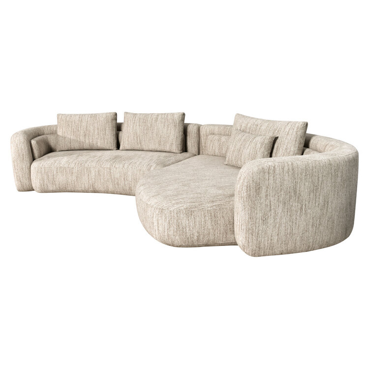 Richmond Interiors Bank Angusto natural softweave lounge rechts