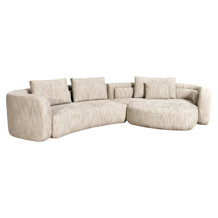 Richmond Interiors Bank Angusto natural softweave lounge rechts
