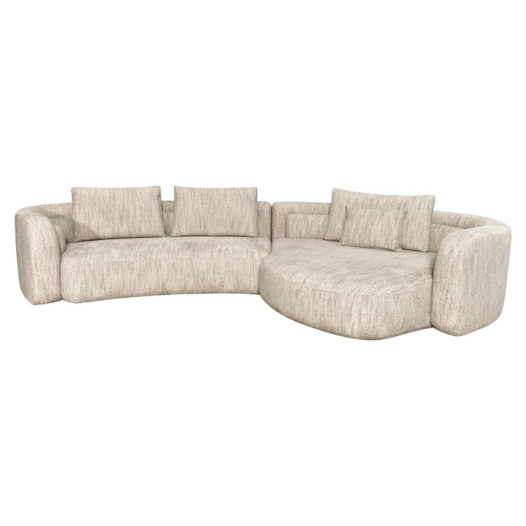 Richmond Interiors Bank Angusto natural softweave lounge rechts