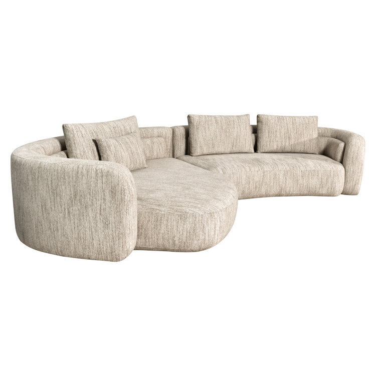 Richmond Interiors Bank Angusto natural softweave lounge links