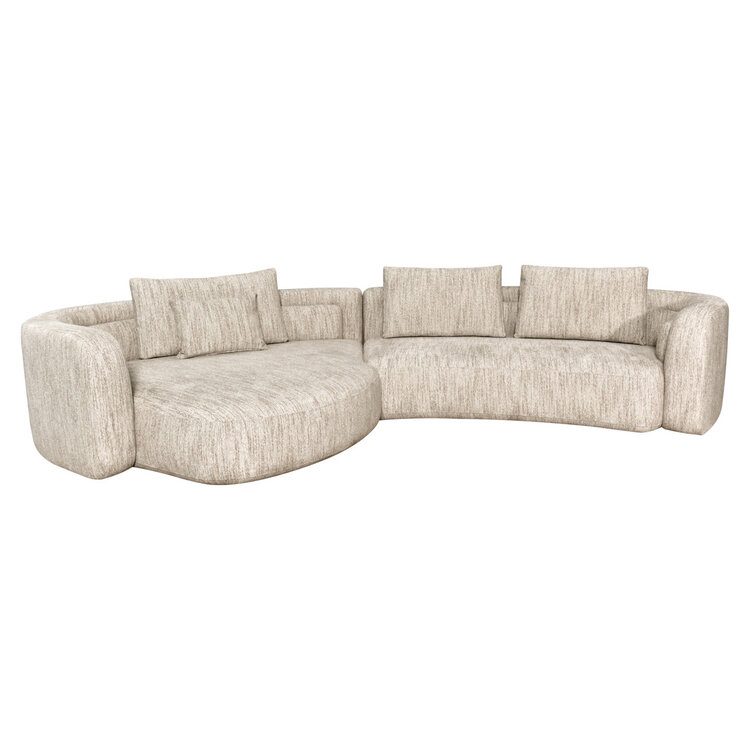Richmond Interiors Bank Angusto natural softweave lounge links